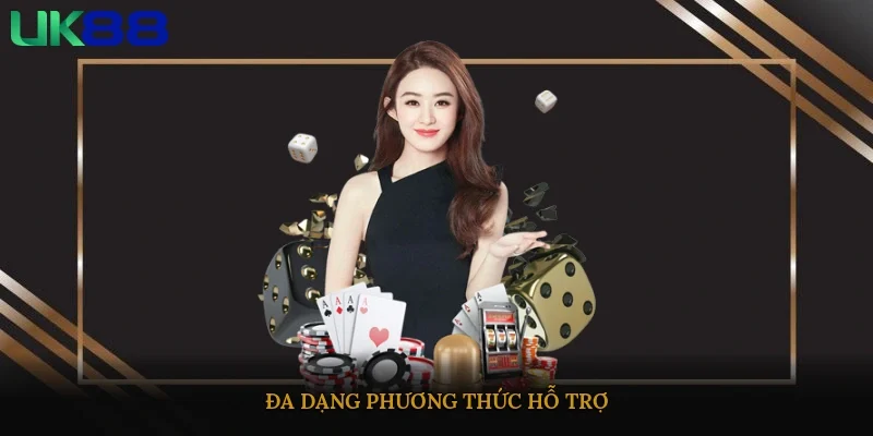 Đa dạng phương thức hỗ trợ